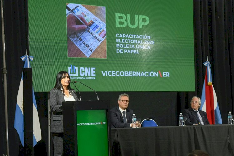 La Vicegobernación realizó la primera capacitación en Boleta Única de Papel