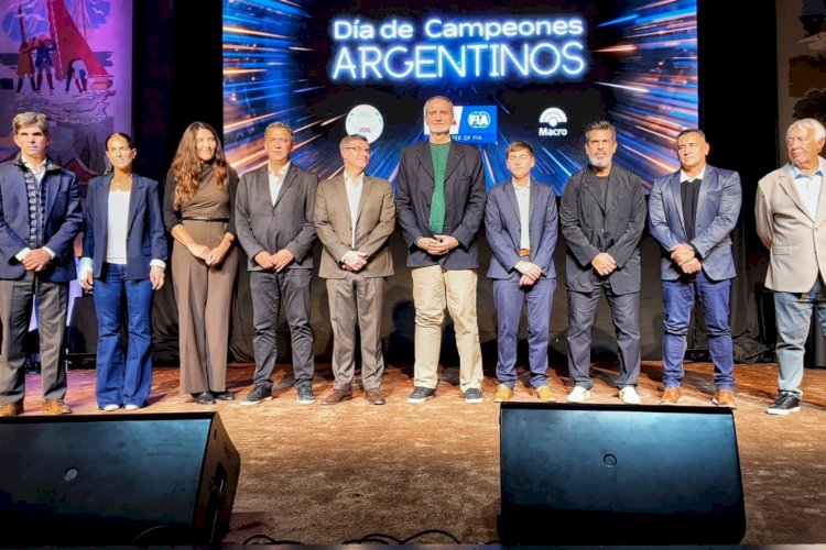 Entre Ríos acompañó el reconocimiento a los campeones del automovilismo argentino
