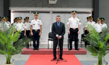 Renovación en la cúpula policial: Roncaglia tomó juramento a las nuevas autoridades de la Policía