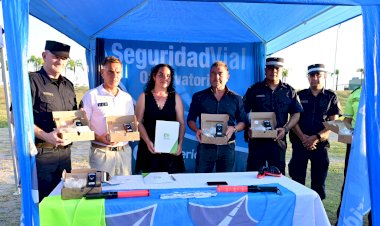 Refuerzan el control vial con nuevos alómetros para la Policía de Entre Ríos