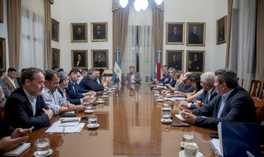 En gabinete, Frigerio monitoreó la ayuda de la provincia a las ciudades afectadas por el temporal