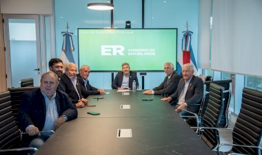 El gobernador se reunió con integrantes de la Federación de Asociaciones Rurales de Entre Ríos