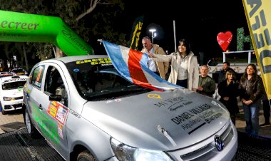 La vicegobernadora acompañó la apertura del Rally Entrerriano en Hernández
