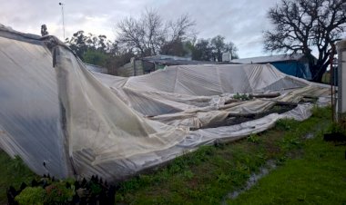 Fuerte temporal causó daños materiales en la Escuela Agrotécnica N° 155 “José Hernández” de Colonia La Perla