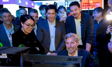 Frigerio visitó Campus Party y destacó la formación en inteligencia artificial como política pública de futuro
