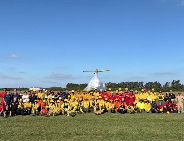 Entre Ríos fortalece la respuesta ante incendios forestales con capacitación en combate aéreo