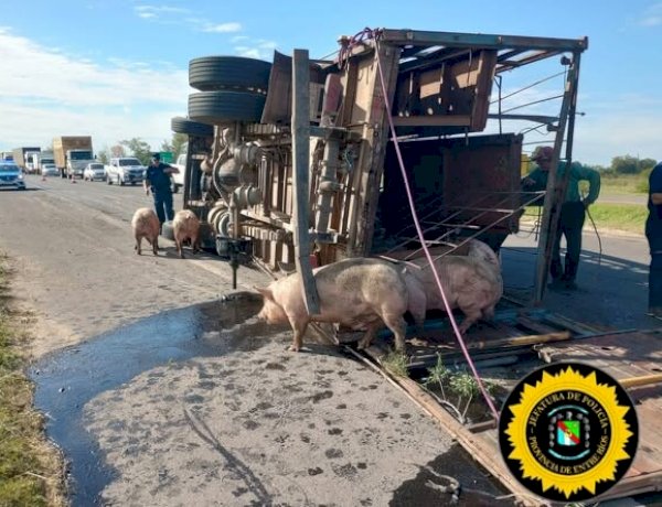 Obrero sufrió amputación de una pierna tras brutal choque cuando trabajaba en Ruta 14