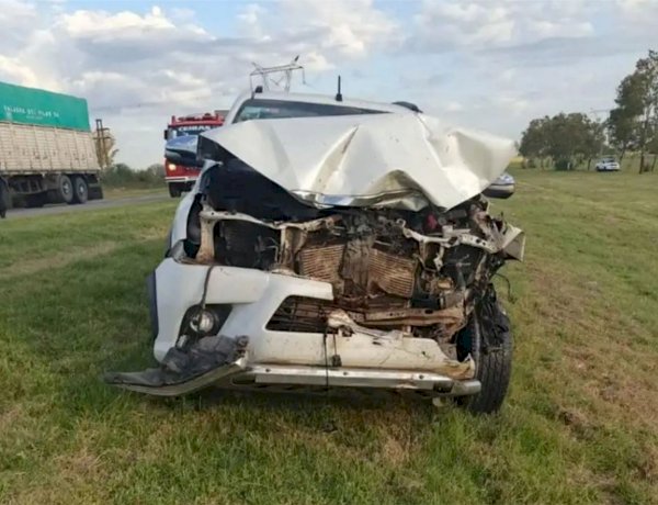 Obrero sufrió amputación de una pierna tras brutal choque cuando trabajaba en Ruta 14