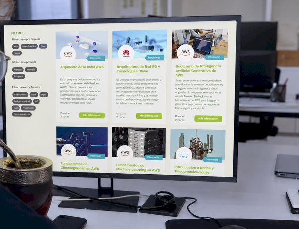 Una nueva plataforma reúne toda la oferta de formación digital de la provincia