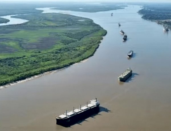 Empresa belga administrará la Hidrovía del río Paraná durante los próximos 25 años