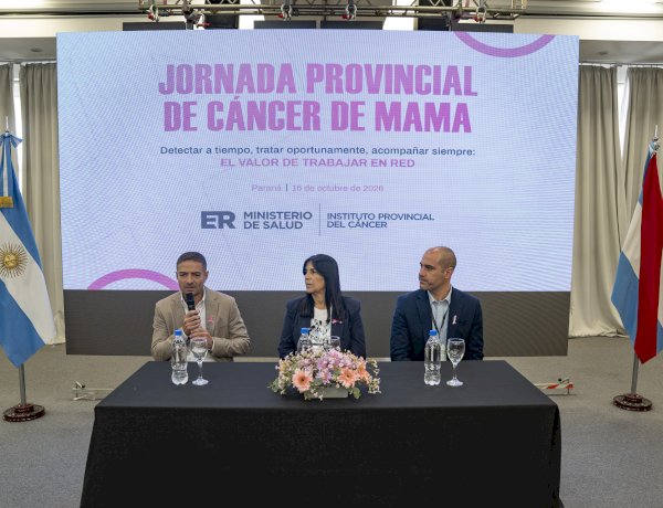 El valor de trabajar en red fue el eje central de la Jornada Provincial de Cáncer de Mama