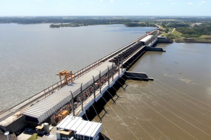Qué dice Hidrología respecto al comportamiento del río Uruguay en los puertos de Concordia y Salto