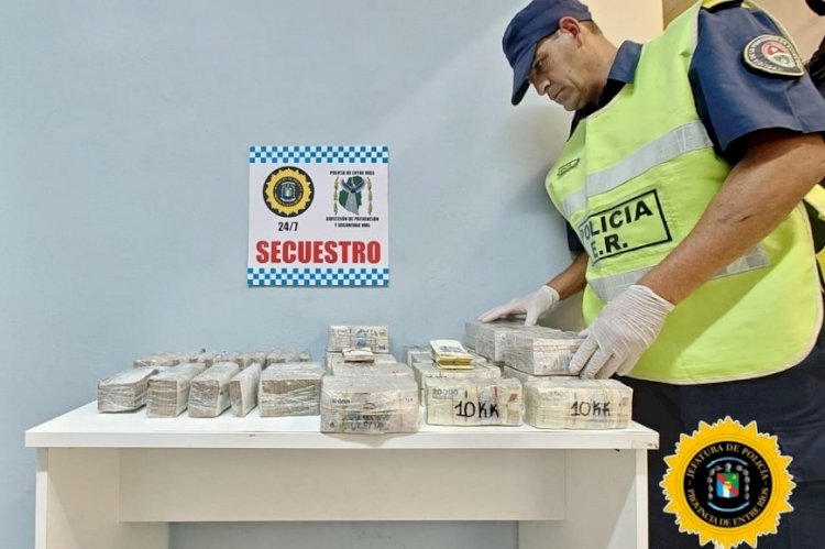 Impresionante hallazgo. Encontraron más de $243 millones escondidos en un auto