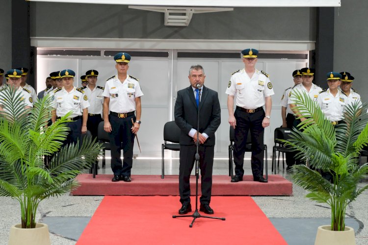 Renovación en la cúpula policial: Roncaglia tomó juramento a las nuevas autoridades de la Policía