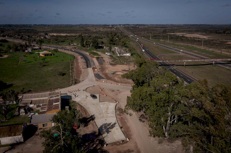 Más de 58 por ciento de avance en el acceso norte a Concepción del Uruguay