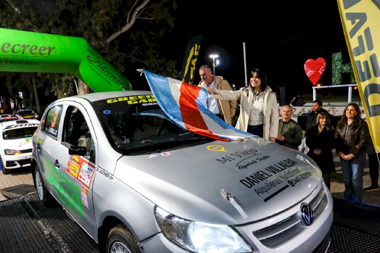La vicegobernadora acompañó la apertura del Rally Entrerriano en Hernández