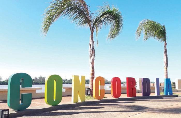 Buscan iluminar el cartel de ingreso a la ciudad de Concordia