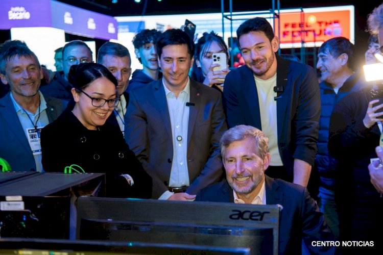 Frigerio visitó Campus Party y destacó la formación en inteligencia artificial como política pública de futuro